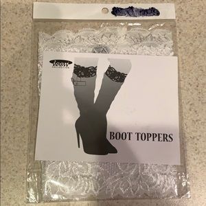 NEW Lace Boot Toppers